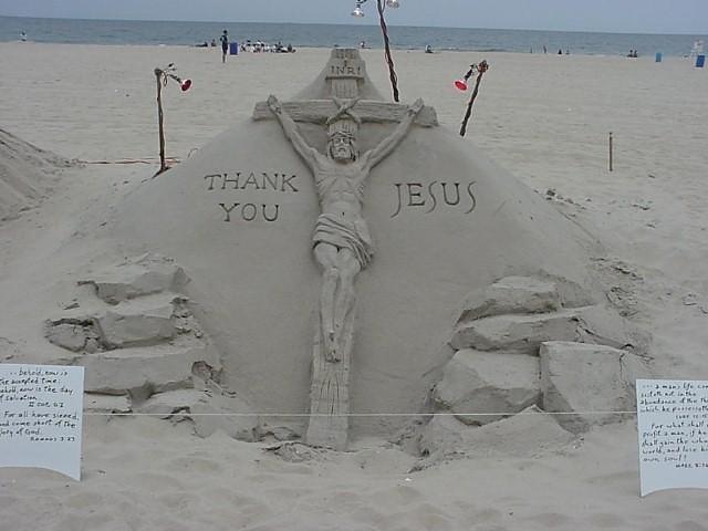 Jesus on the beach #2