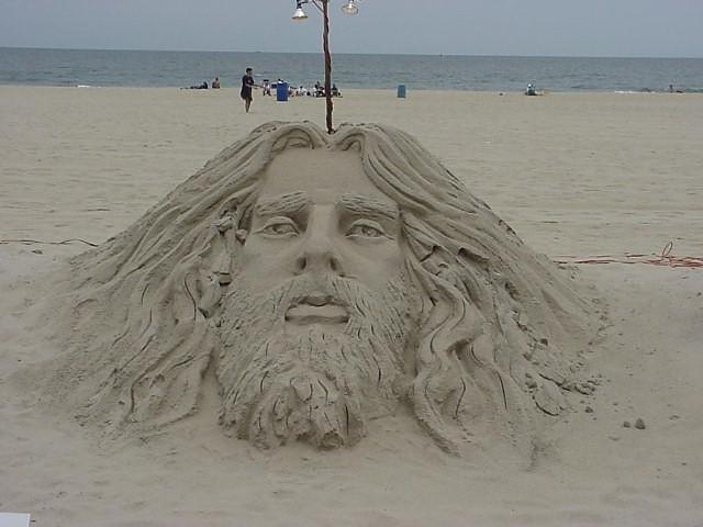 Jesus on the beach #3