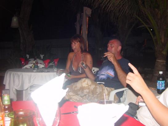 Apr4 on the rocks smiling