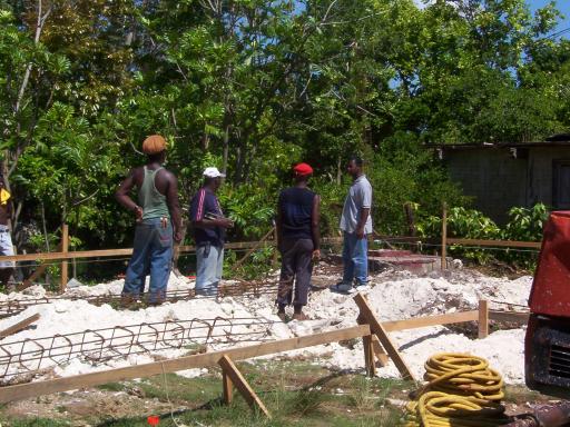 April 31st - Setting the steel foundations