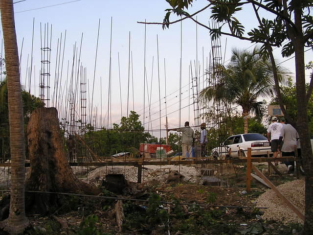 Contractor says they are ready for us to work tomorrow. We'll be there bright and early.