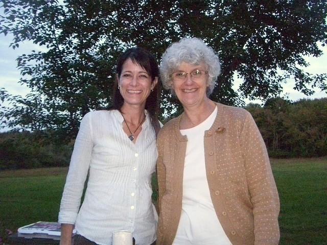 Stacie and Tina in Pipersville