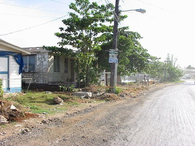 Mary's Bay as it was from the road