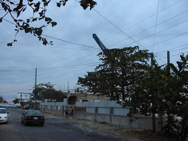 Construction lasted about a year