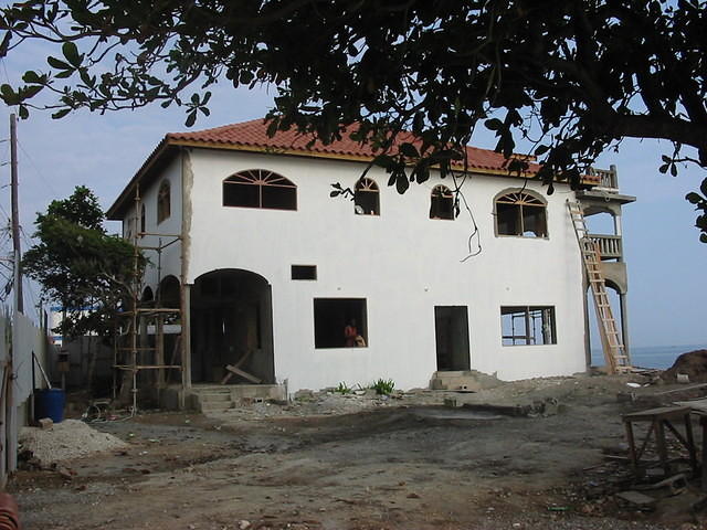 Finishing work begins