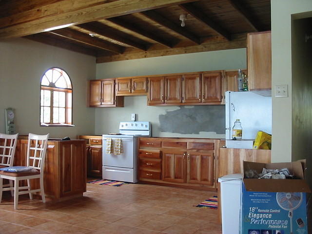 The inside living space takes shape & William moves in