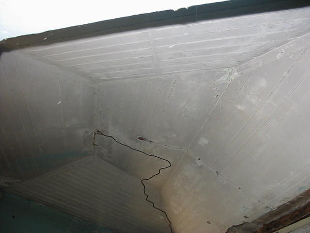 The original ceilings which William preserved & kept