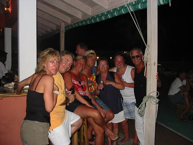 Rasta Stan, Betty, Tammy, Joe & Co having a great time as always