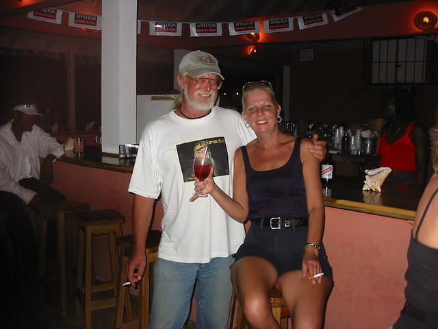 Dat Pirate again - Mary's bay great Bar Manager!