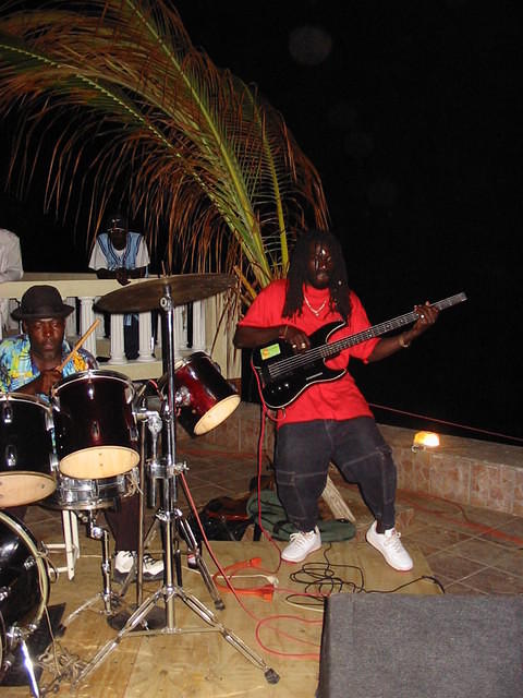 And the bass player too