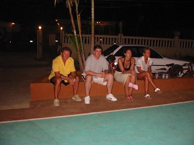 Some guests hanging out & enjoying the vibe