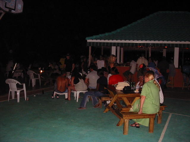 Quite a crowd this night