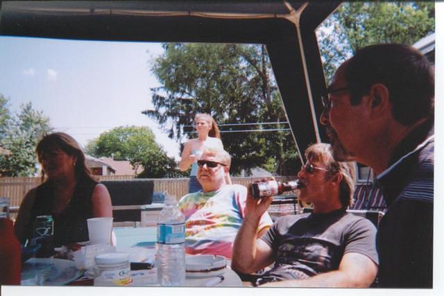 DONNA, RED, NIKKI {IN THE BACK}, COWBOY, & LULU