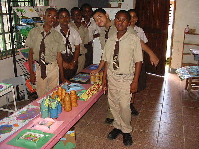 Showing off their work