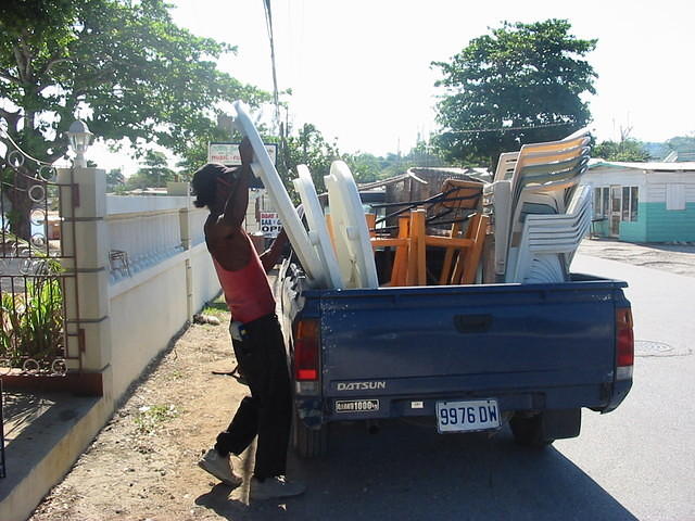 Equipment arrives at Mary's Bay