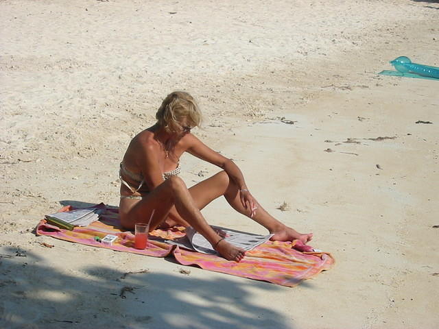 Sunday getting over the stress of the move at Half Moon Beach