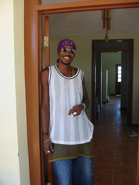 Rickey enjoying his new working environment