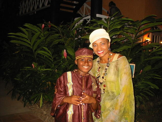 One great gal - Gail Jackson & her son James