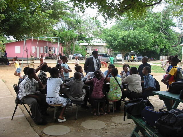 End of day Mr Sutherland does an asssessment with his team of the day