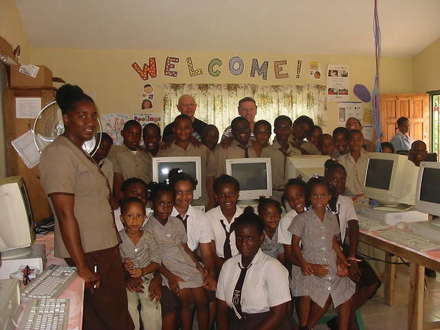 Whitehall did it!! We have all our computers ready & can now have one each to learn on!