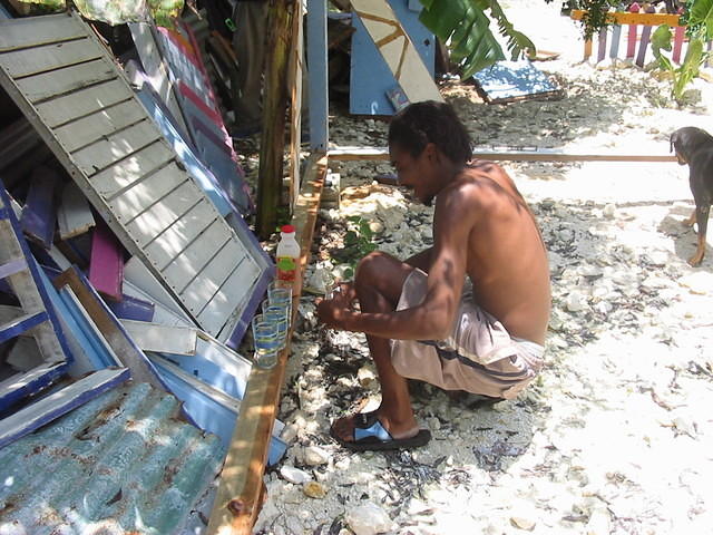 Now he's construction Bar-T