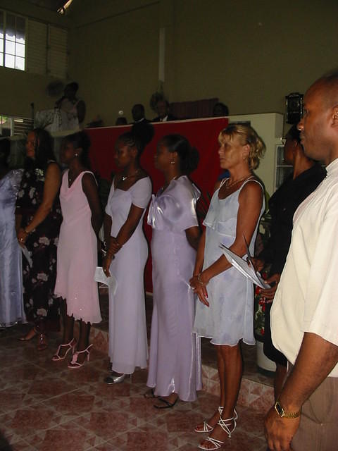 Teachers get an accolade too, must get a long dress next time!