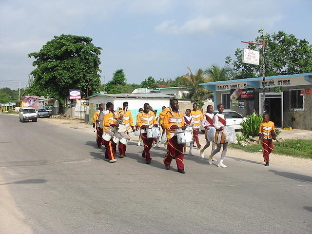 Marching for financial support for HIV/Aids Work
