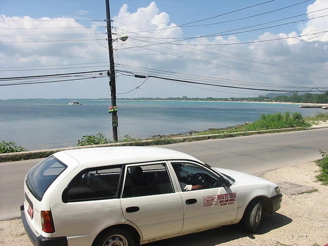 The view from Negril Post Office