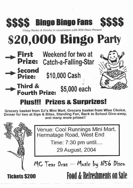 Crazy Knocka (Good to Go Jerk Chicken) & Keisha's Bingo Night