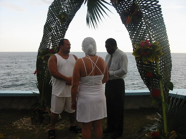 And the ceremony begins