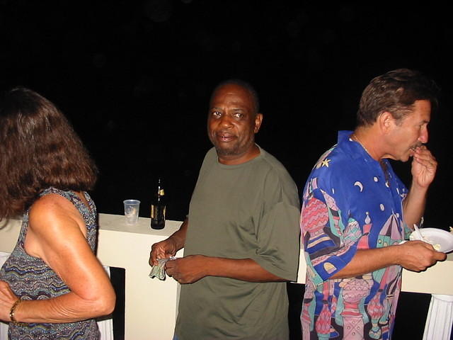 Puff Daddy (Chicago)and Negril's famous 'Magic Man'