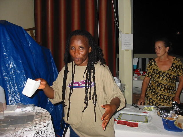 EZ's love;y rasta neigbour, alo a great musician