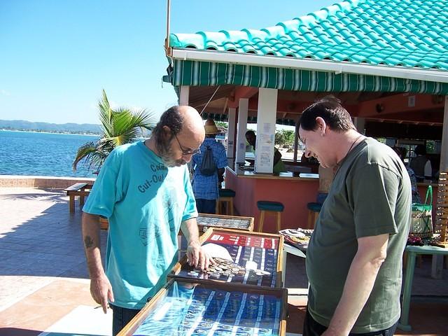 Coin Man makes a sale to Jeff from the UK