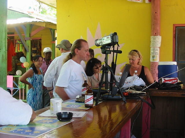 Rob & his web cast, this man is everywhere keeping everyone in touch, whether in JA or abroad!