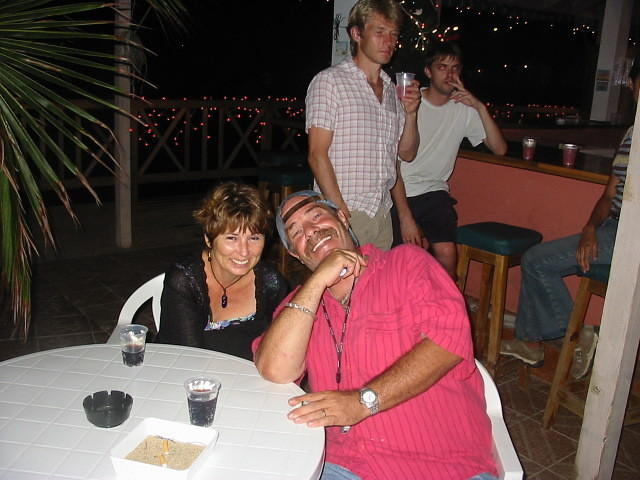 Peggy & Ron again, one of my favourite Negril couples
