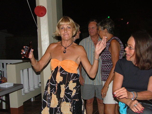 Easy Rock Sue on reap party mode!