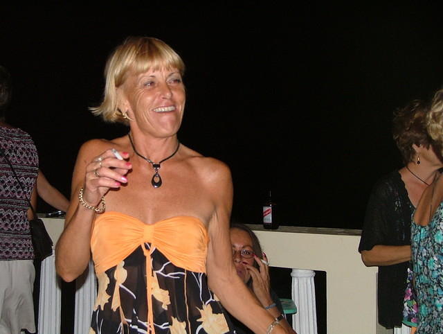 Sue again who nver seem to stop dancing