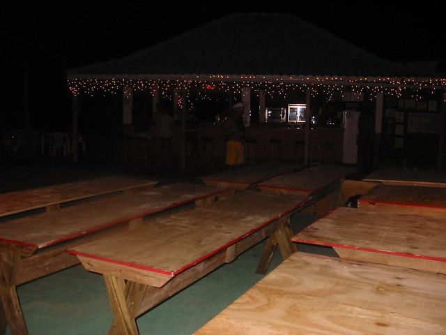 New Tables for the sale were completed on Christams eve