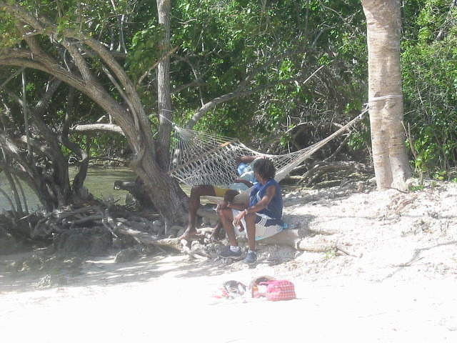 Hammocks for those who don't love the sand