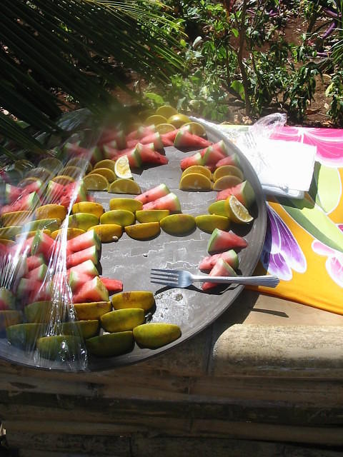 Fruits for Wild THing guest the variety a little limited after 'Ivan the Terrible'