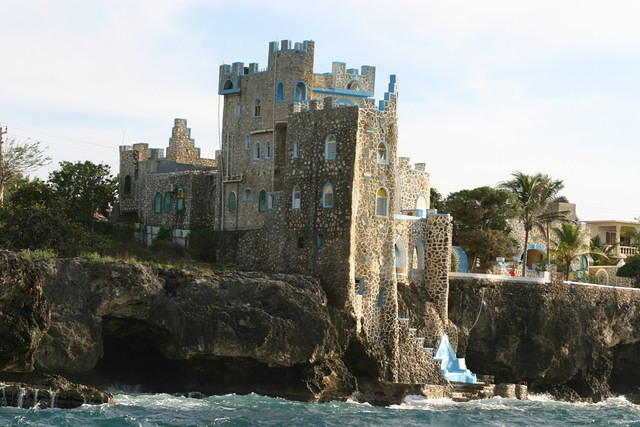 Castle on cliffs