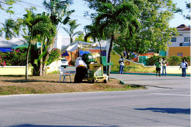 Roadside vendor