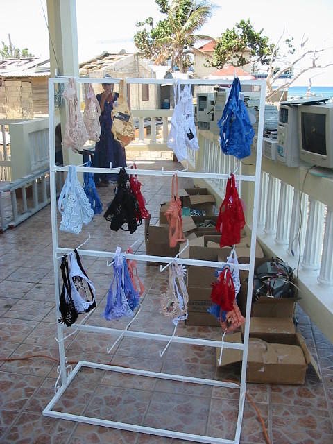 Easy Rock has sexy panties on sale (and why not they went down a storm)
