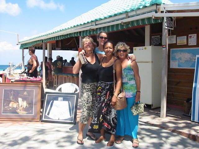 Mrs McKenzie and friends from 'foreign'