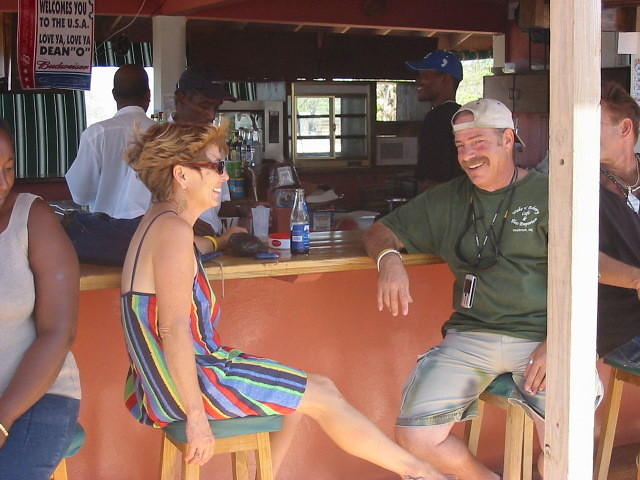 The lovely Peggy and Ron Easy Rock's wonderful techy Ron