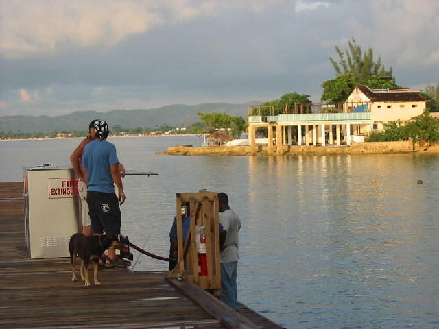 Fishermen stop by for gas