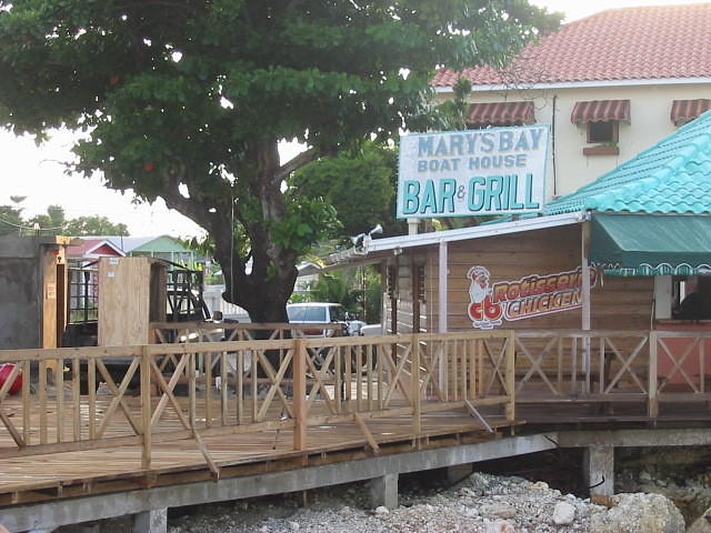 New deck to enable the dock to be accessed safely