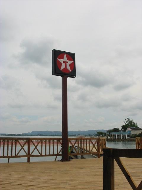 The sign is finally up and the everyone gets ready for the celebration