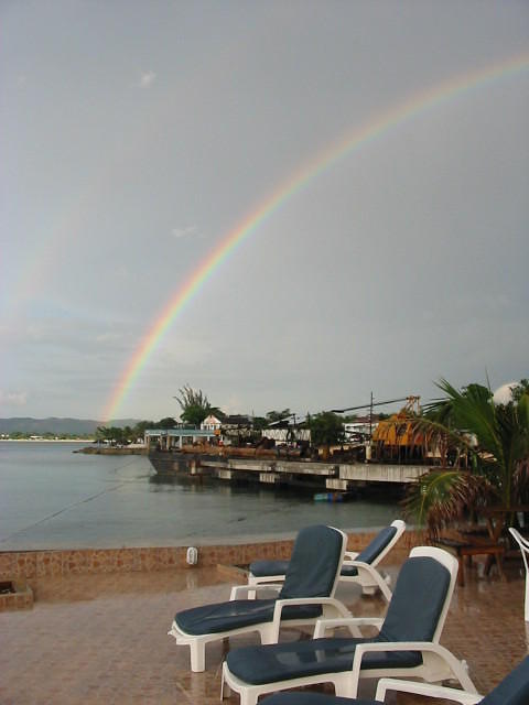 Blessed by this beautiful rainbow