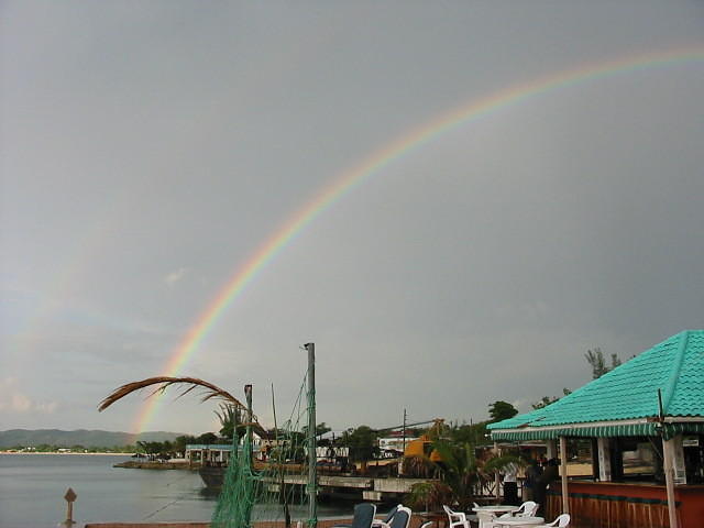 And then it became a double which you can just about see